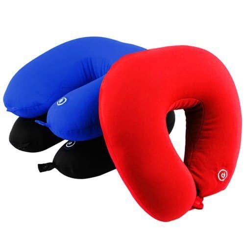 Battery Operated Electric Neck Pillow with Micro Beads Massage Pillow