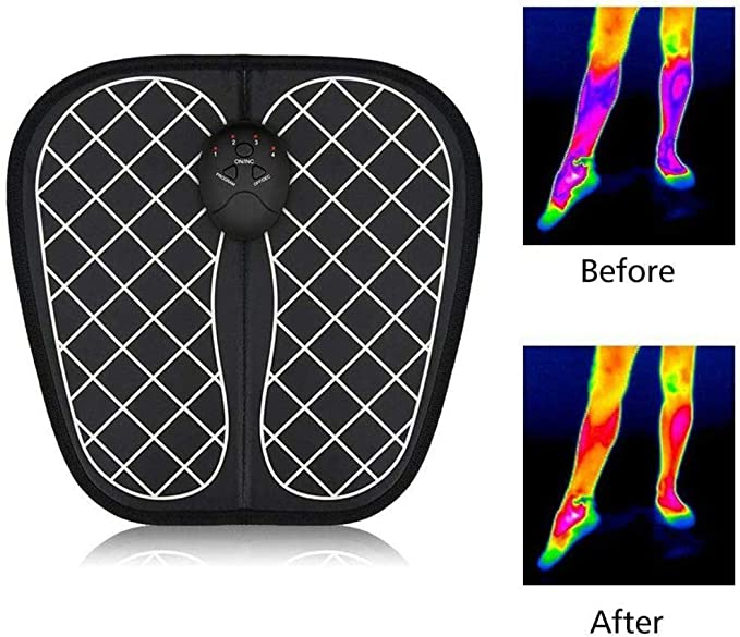 Foot Massage Simulator Electric EMS Foot Massage Pad Feet Stimulator Improves Circulation