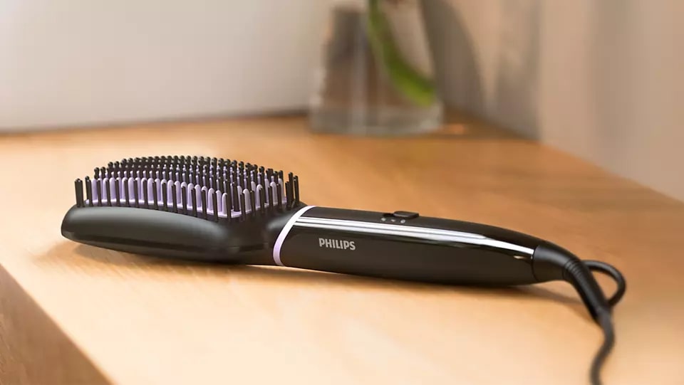 Thermal brush for straightening Philips hair, temperature 200 °