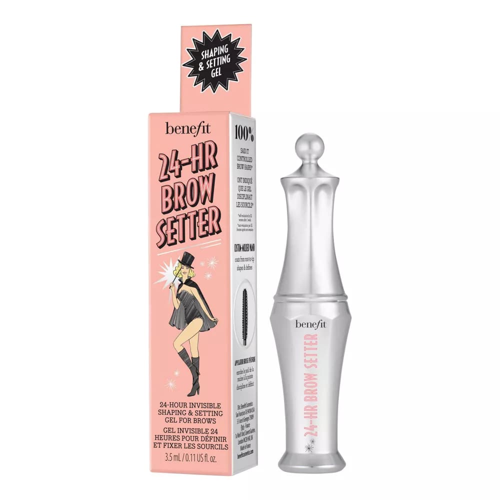 24hr Brow Setter Clear Eyebrow Gel with Lamination Effect by Benefit