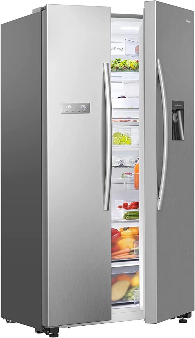 Hisense 565L Refrigerator With Two Doors Side By Side