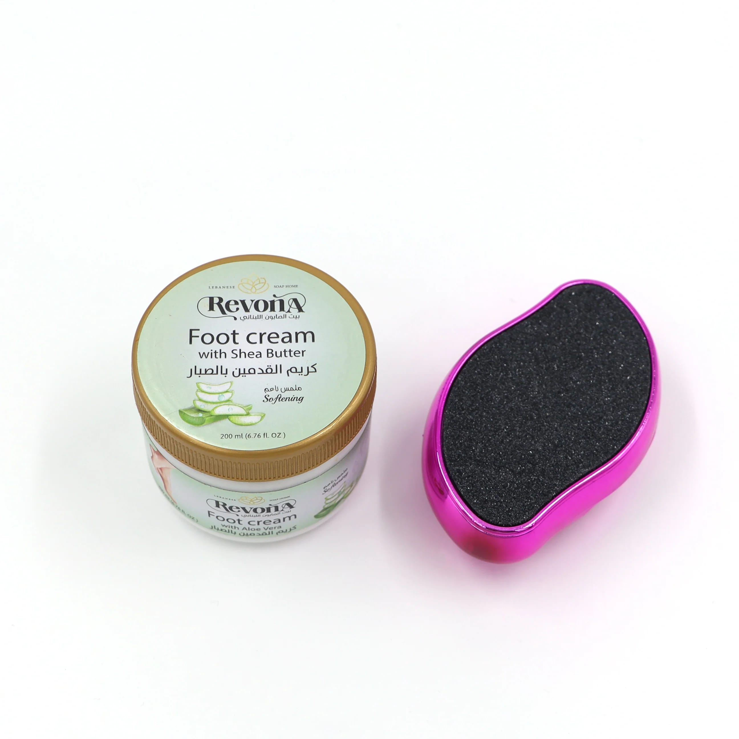 Foot File With Revona Foot Cream with Aloevera
