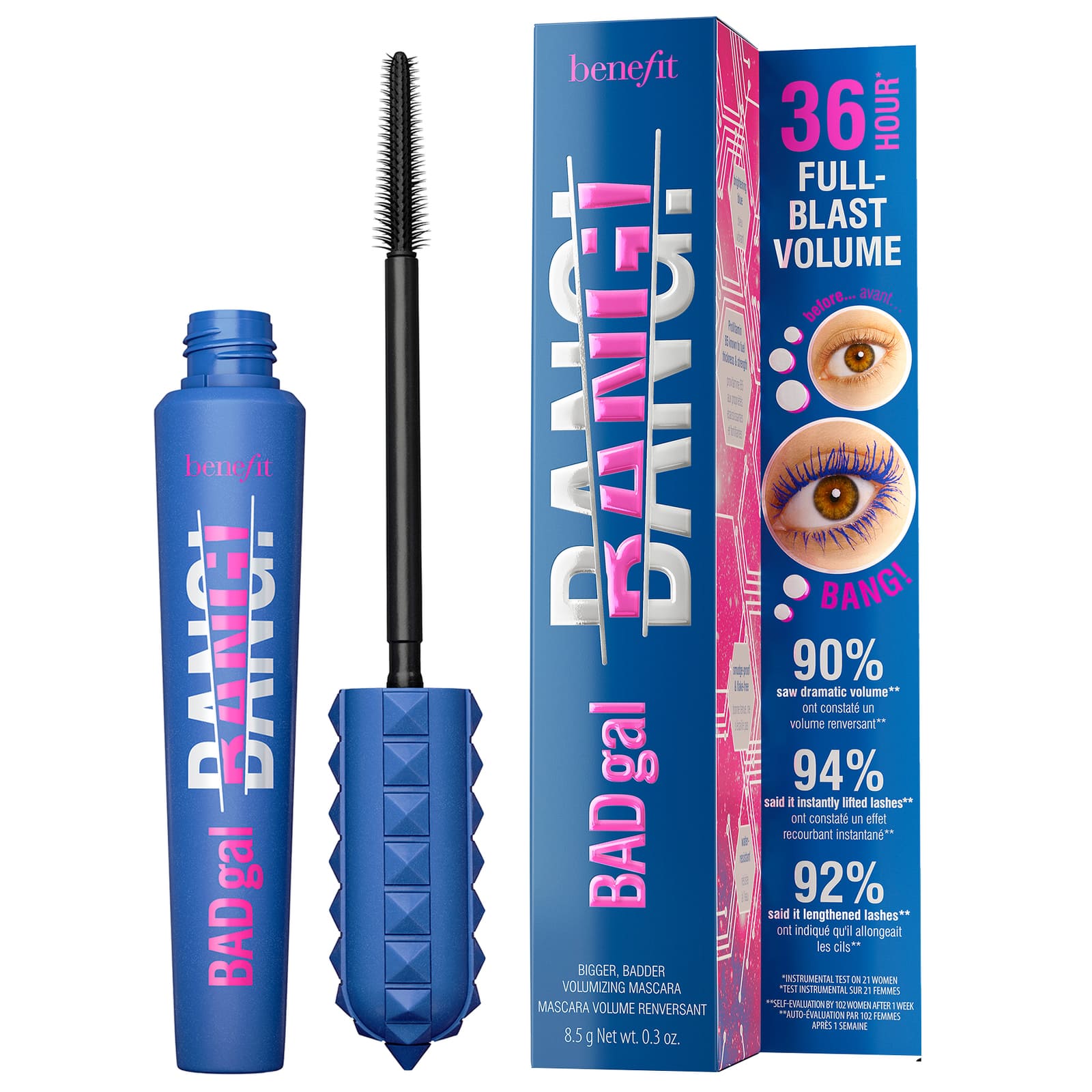 BADgal BANG! Volumizing Mascara - Blue - by Benefit Cosmetics
