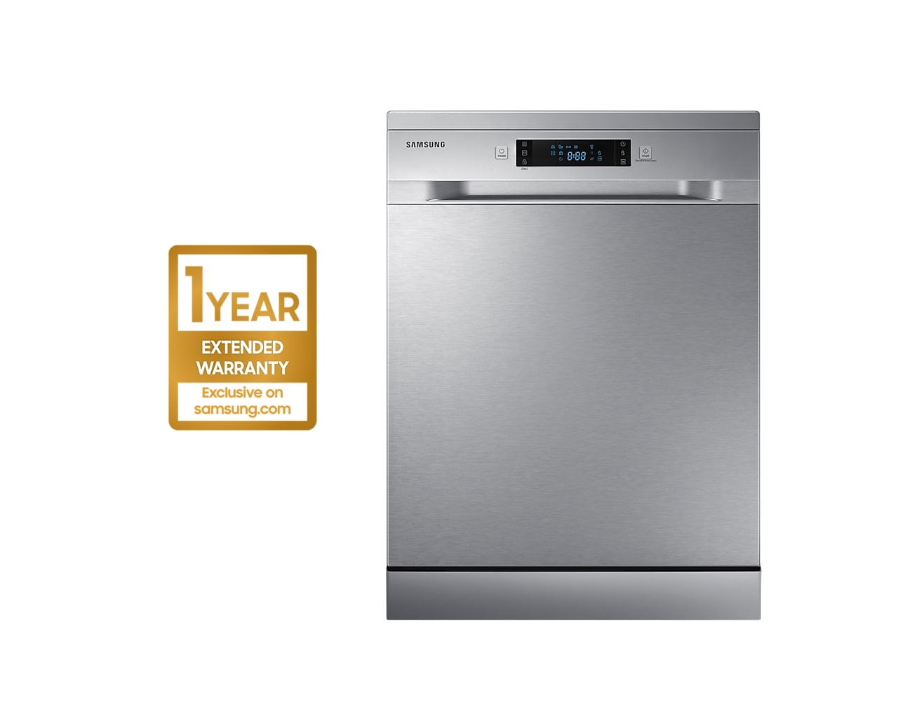 Samsung Dishwasher 13 Seats 5 Programs - Silver