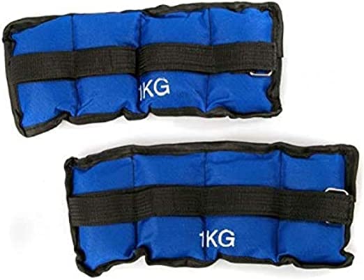 Wrist and foot weights by 1 kg