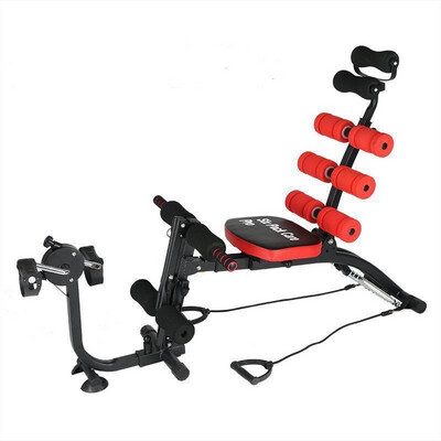 Six Pack Care With Pedal, Fitness Machine Abdominal Exercise, Multi Color