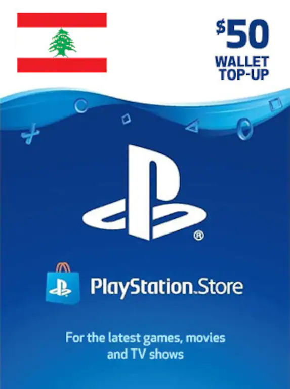 PlayStation Network Gift Card 50$- PSN Key - LEBANON
