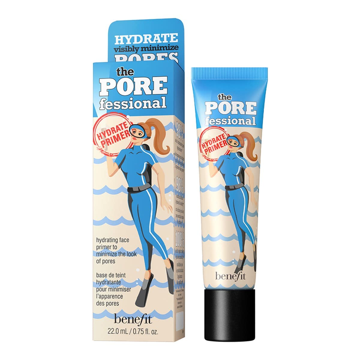 The POREfessional: Hydrate Primer Hydrating face primer to minimize the look of pores by Benefit