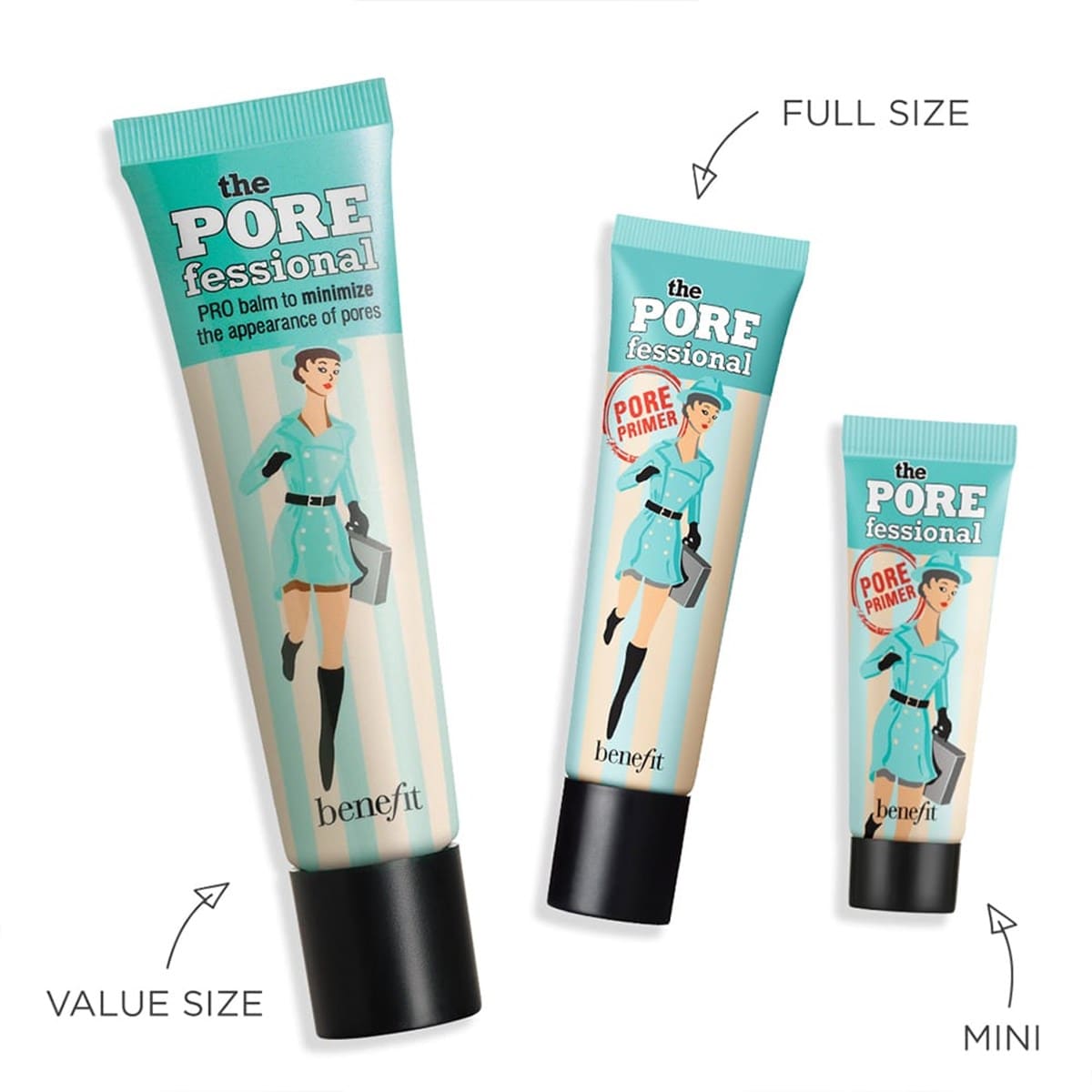 The POREfessional Face Primer PRO balm to minimize the appearance of pores by Benefit