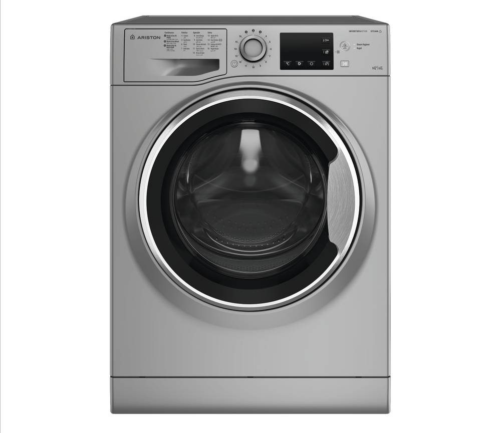 Ariston Washer & Dryer 9kg 1400RPM (Silver)
