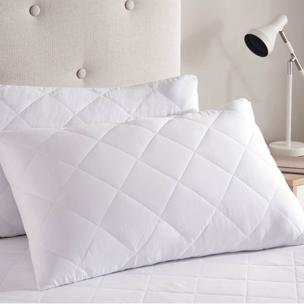 White microfiber pillows (1300 grams)