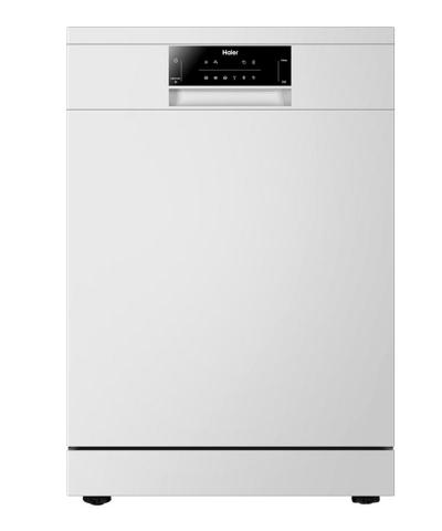 Haier dishwasher, white, with two sprayers and two baskets of 12, white
