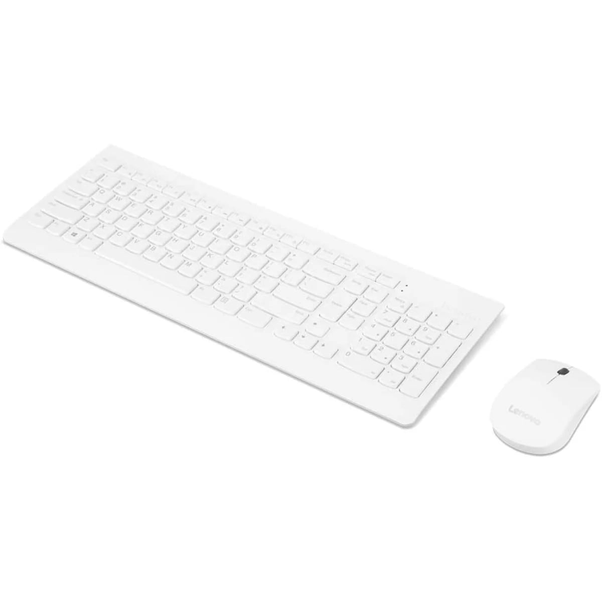 Lenovo Wireless Keyboard and Mouse Combo 510 - White