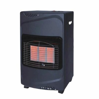 Star Home Gas Heater, 3 Burners - Black