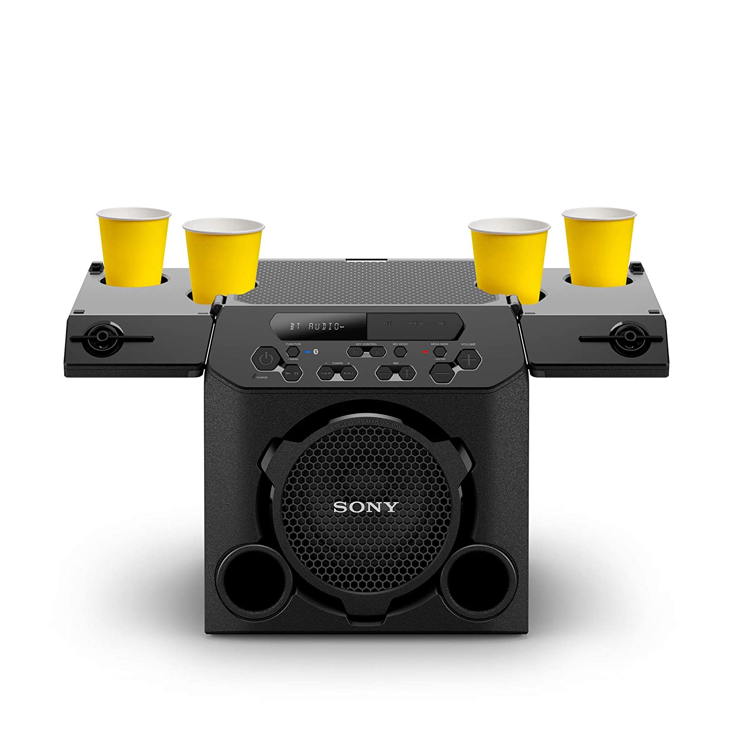 Bluetooth Party Speaker Sony GTK-PG10 2.0 Channel Wireless  (Black)