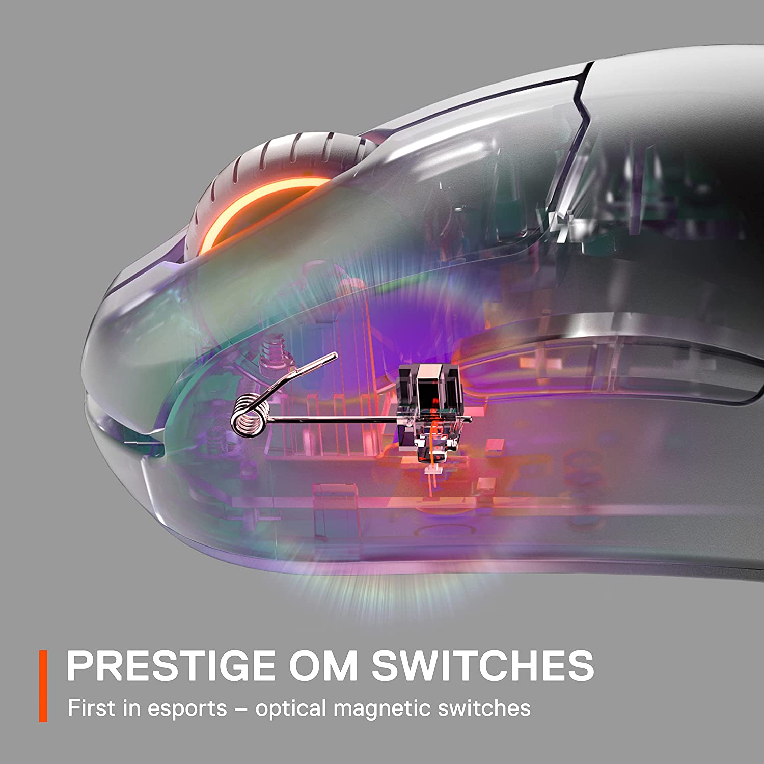 SteelSeries Prime FPS Gaming Mouse with TrueMove Pro Optical Sensor