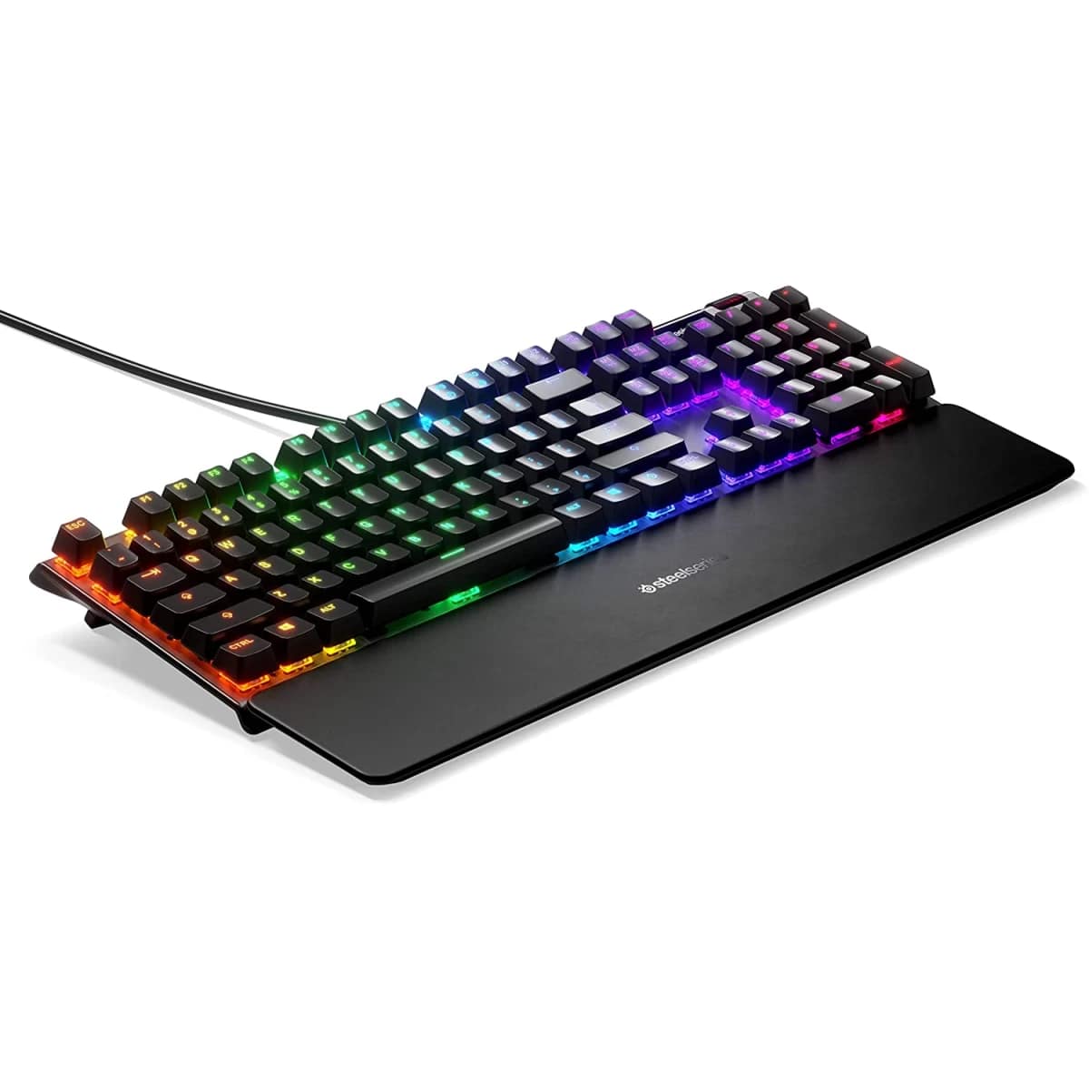 Apex Pro Mechanical Keyboard with Adjustable Actuation Keys from SteelSeries