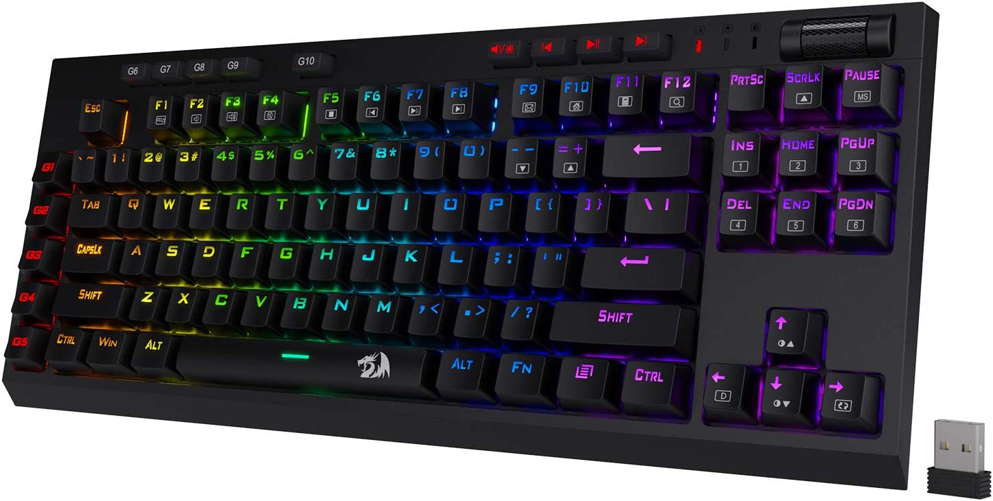 Redragon K596 Wired and Wireless Mechanical Gaming Keyboard