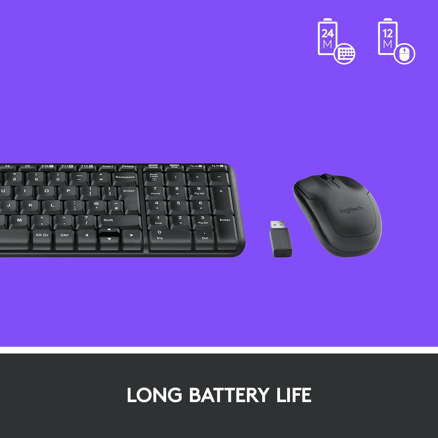 Logitech Wireless Compact Keyboard and Mouse Combo