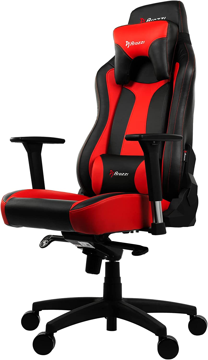Arozzi Verona XL+ Ultimate Heavy-Duty Gaming Chair - Red