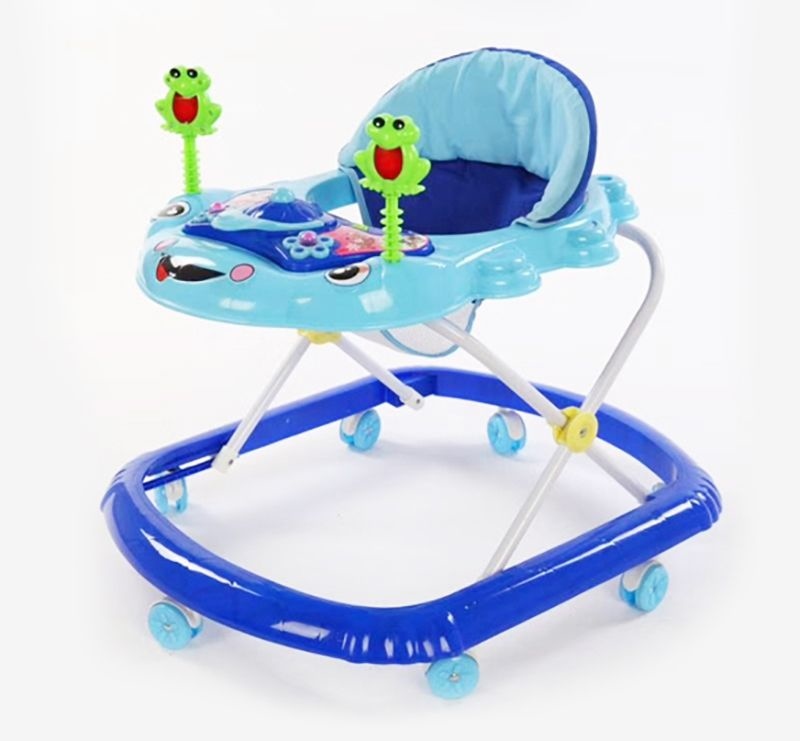 Walking cart for children with distinctive graphics