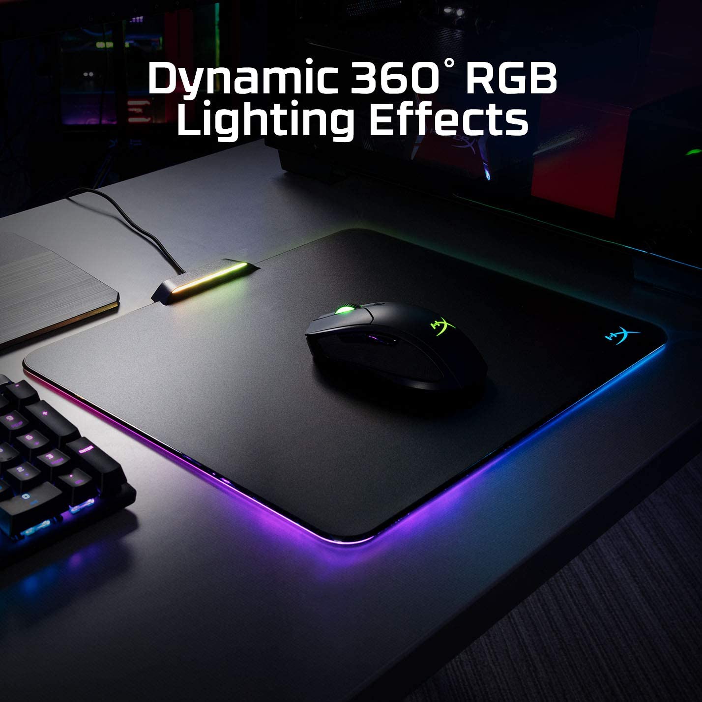 HyperX FURY Ultra 360° RGB Lighting Gaming Mouse Pad
