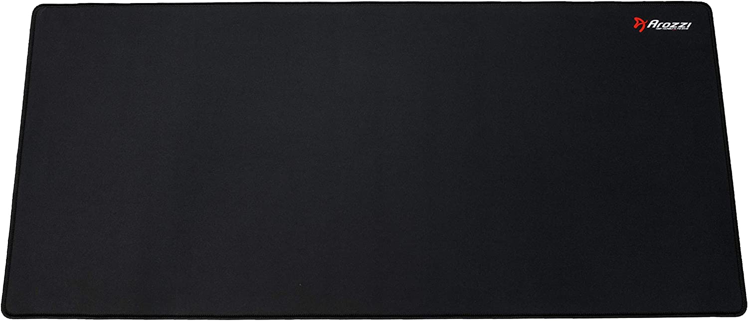 Arozzi Zona Mousepad XL Black Fabric Polyester Mouse Pad
