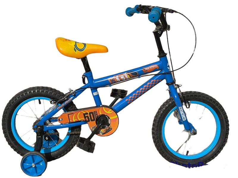 A 14-inch children's bicycle