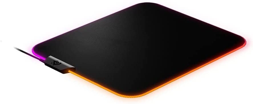 SteelSeries 63825 QCK Prism Medium Cloth RGB Mouse Pad