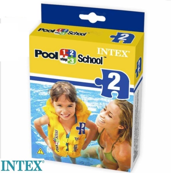 Intex Deluxe Swim Vest Pool School, Ages 3-6