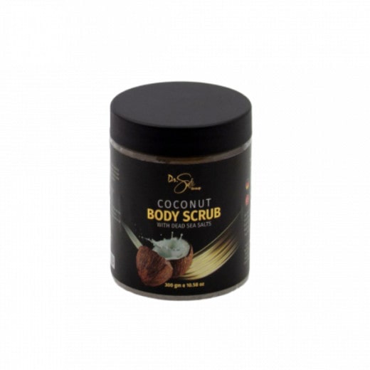 Dr. Safi Face And Body Scrub With Dead Sea Minerals, Coconut Flavor, 300 Gram