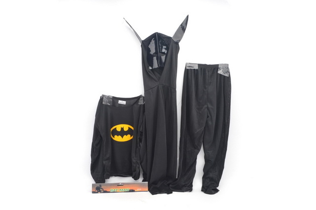 Breathable Superhero Batman Costume Comfortable Design Party Costume Size S