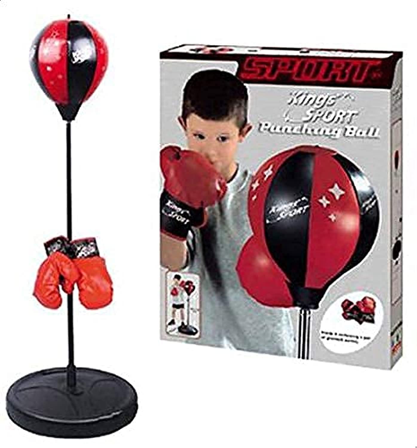 Kings Sport Boxing Punching Bag With Gloves Punching Ball for Kids