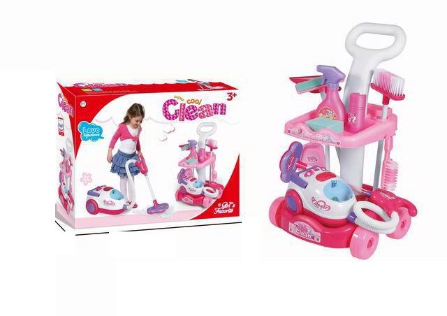 Vacuum Cleaner Children Cleaning Toys Set