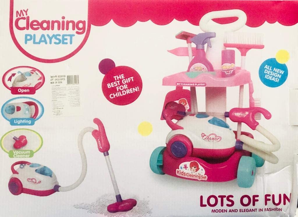 Vacuum Cleaner Children Cleaning Toys Set