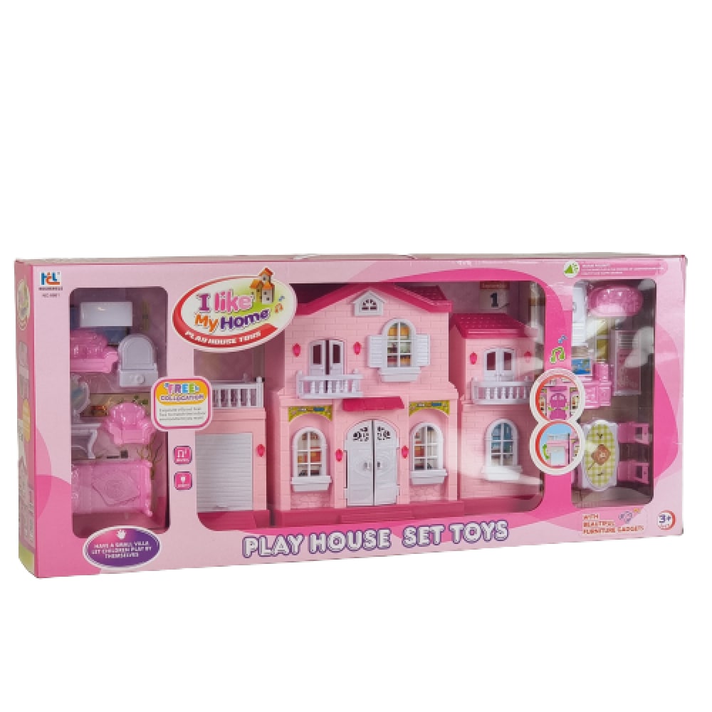 Dream character house game in distinctive colors