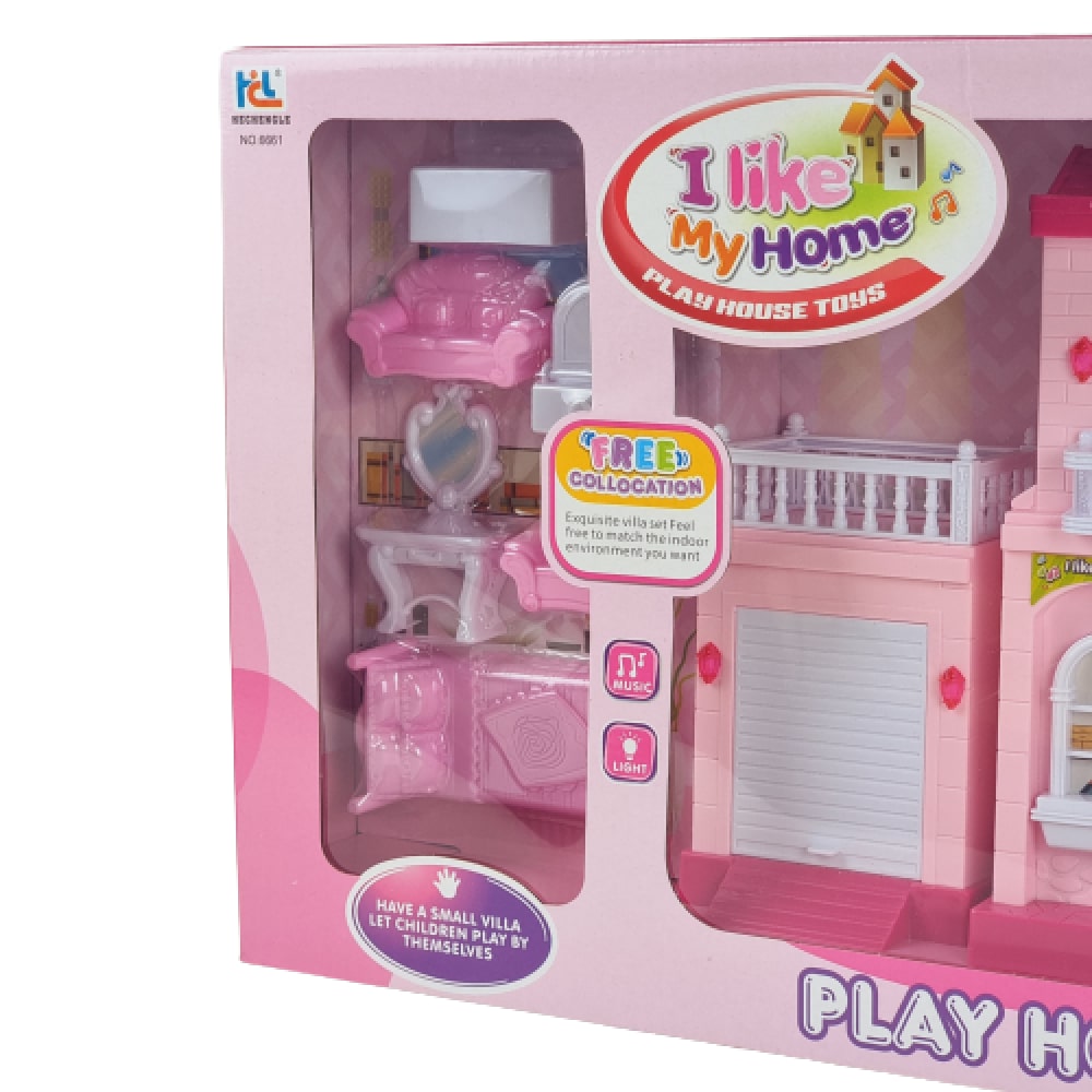 Dream character house game in distinctive colors