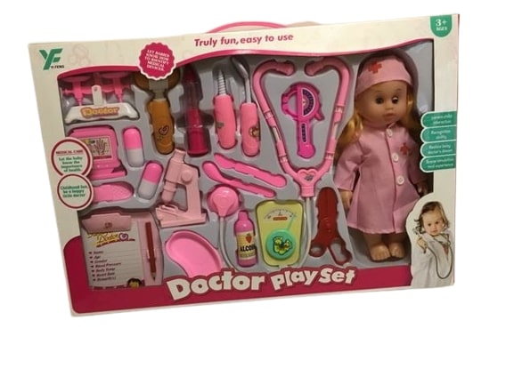 Durable Doctor Kit for Kids Pretend Play Educational Doctor Toys,