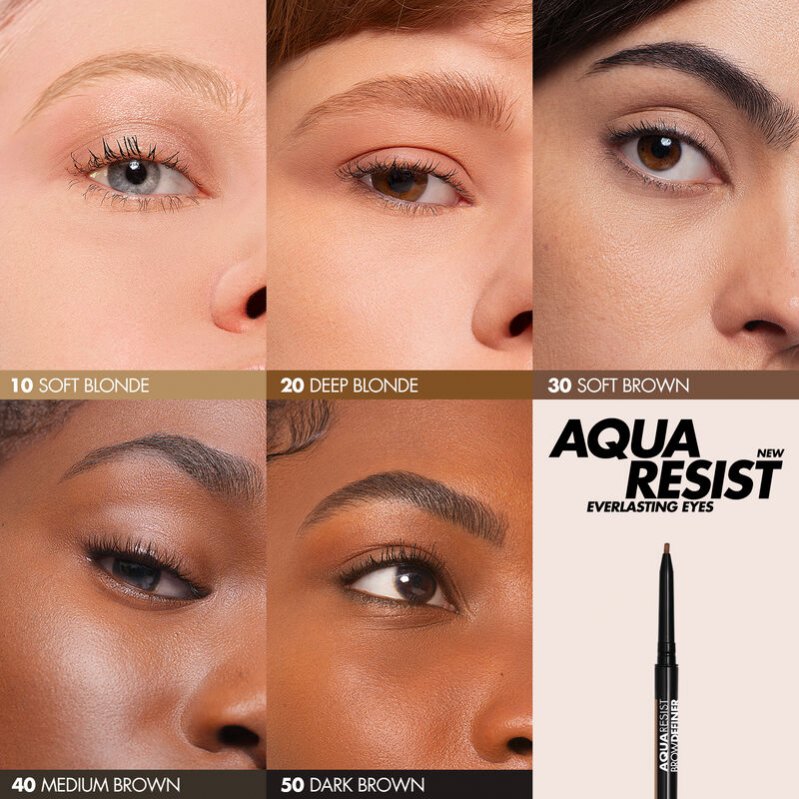 Make Up For Ever Women's Aqua Resist Eyebrow Pencil Waterproof