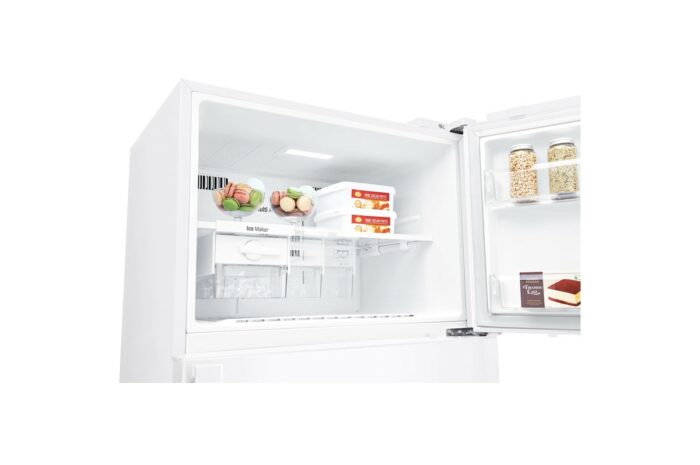 LG Top freezer Refrigerator 516L Gross Capacity, smart inverter compressor, Door Cooling+™, White Color
