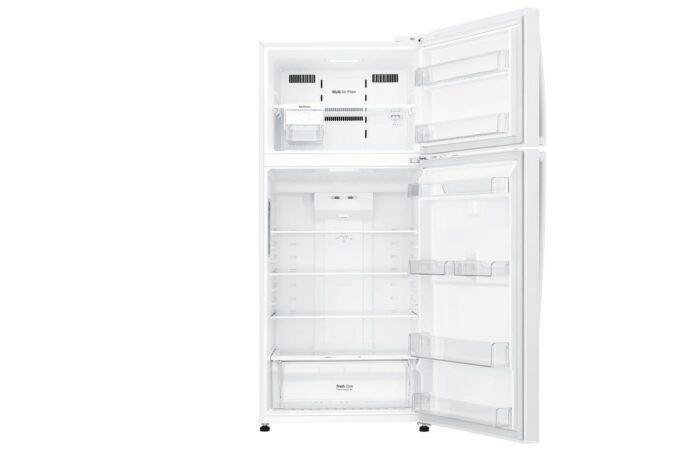 LG Top freezer Refrigerator 516L Gross Capacity, smart inverter compressor, Door Cooling+™, White Color