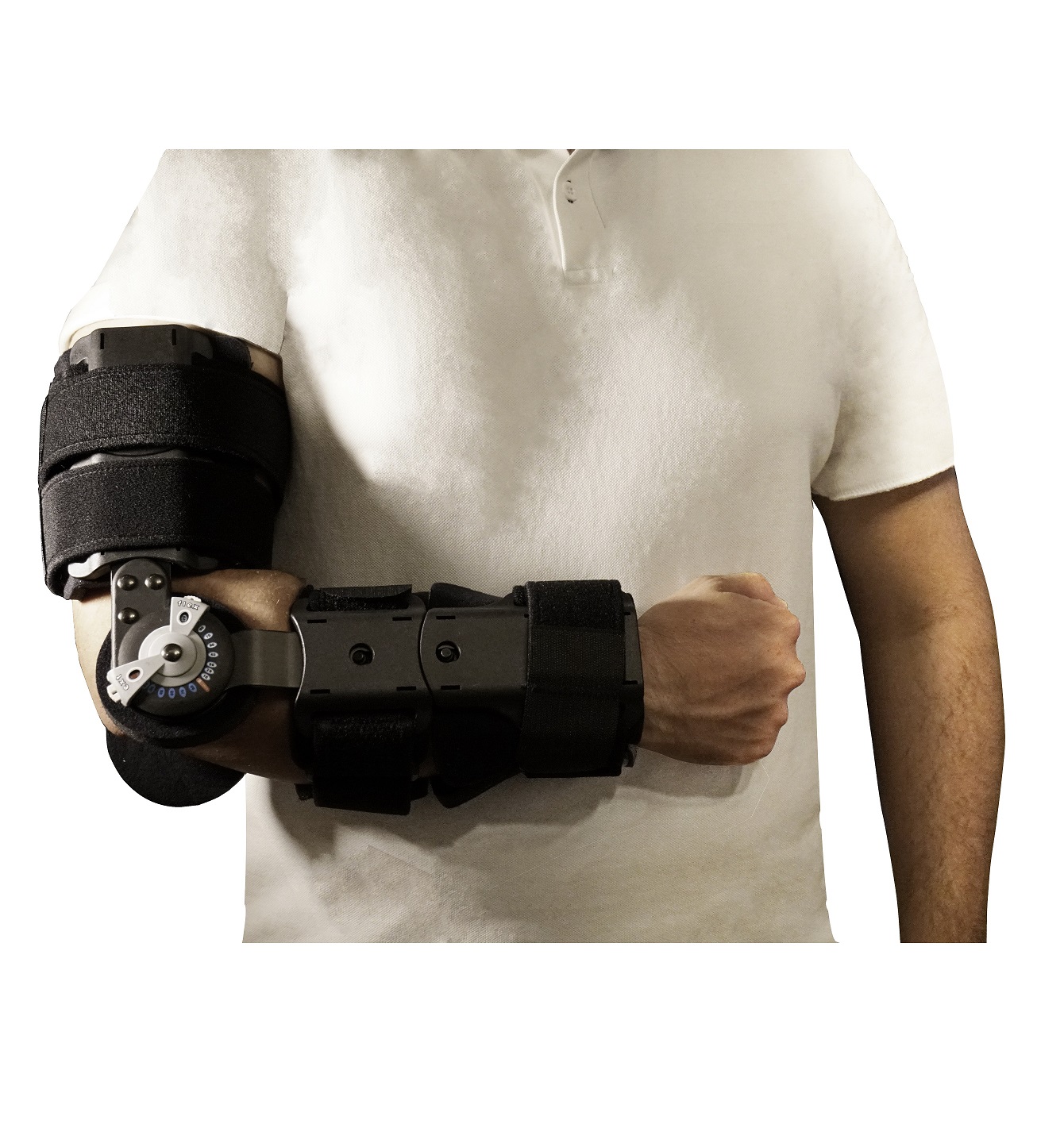 Rom (Knee / Elbow) Brace 4 straps Adjustable Length