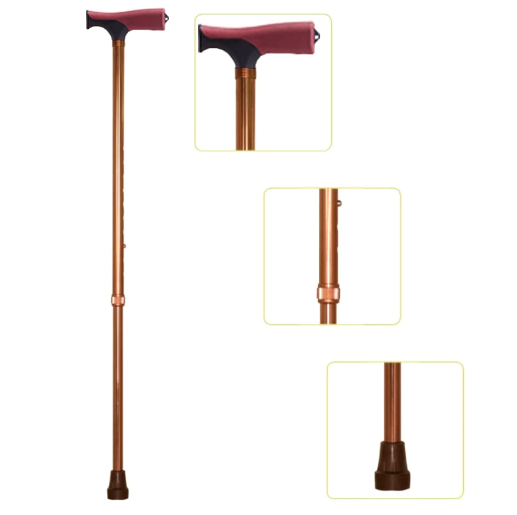 Aluminum Walking Cane with Adjustable Height