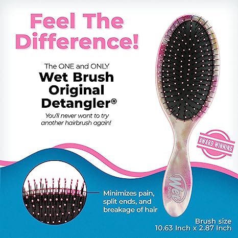 Wet Brush Og’l Detangler-Watercolor Tie Wee-Biusli
