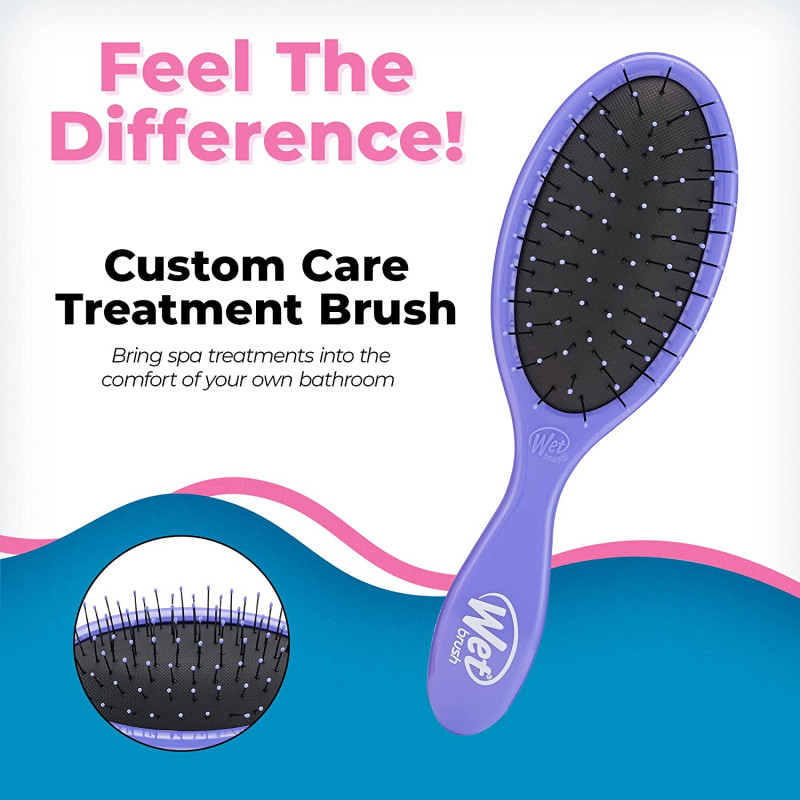 WB Custom Care Thin Hair Detangler- Purple