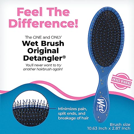 Wet Brush Original Detangler Brush, Princess Cinderella Design