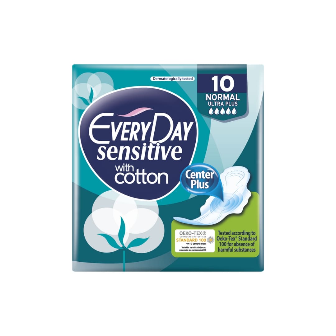 EveryDay Sensitive with cotton – Normal ( 10 Pcs)