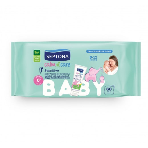 Septona Baby Wipes Sensitive 60 pcs