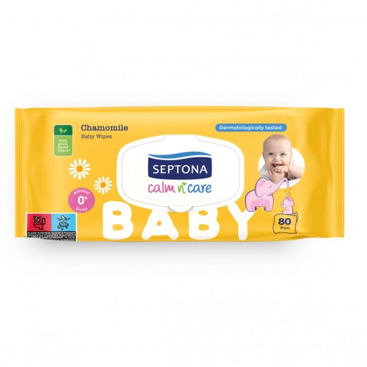 Septona Baby  Wipes chamomile 80 pcs