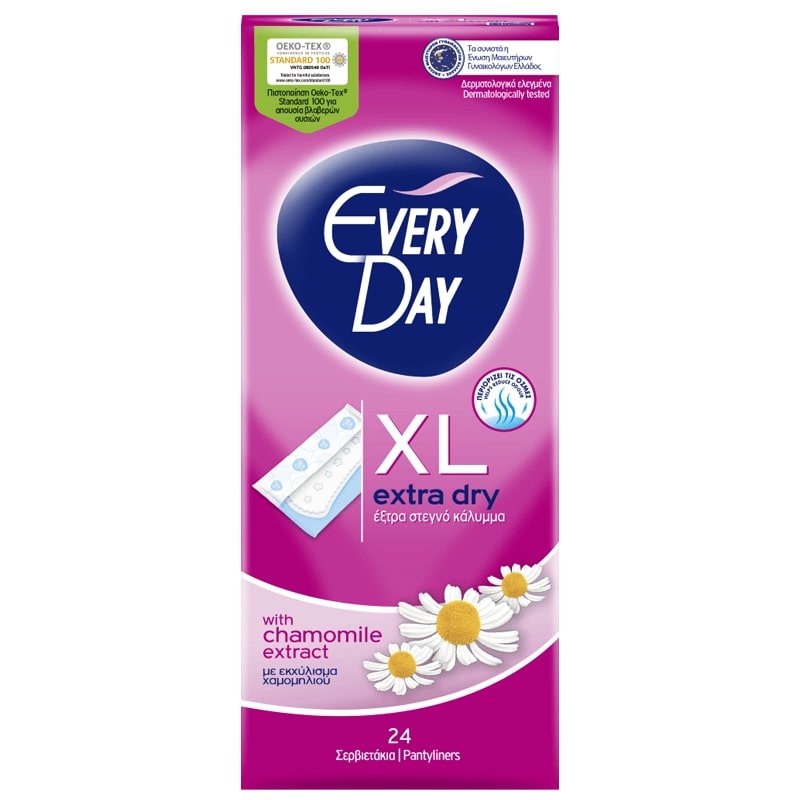 EveryDay Extra Dry Extra Long 24 Pieces